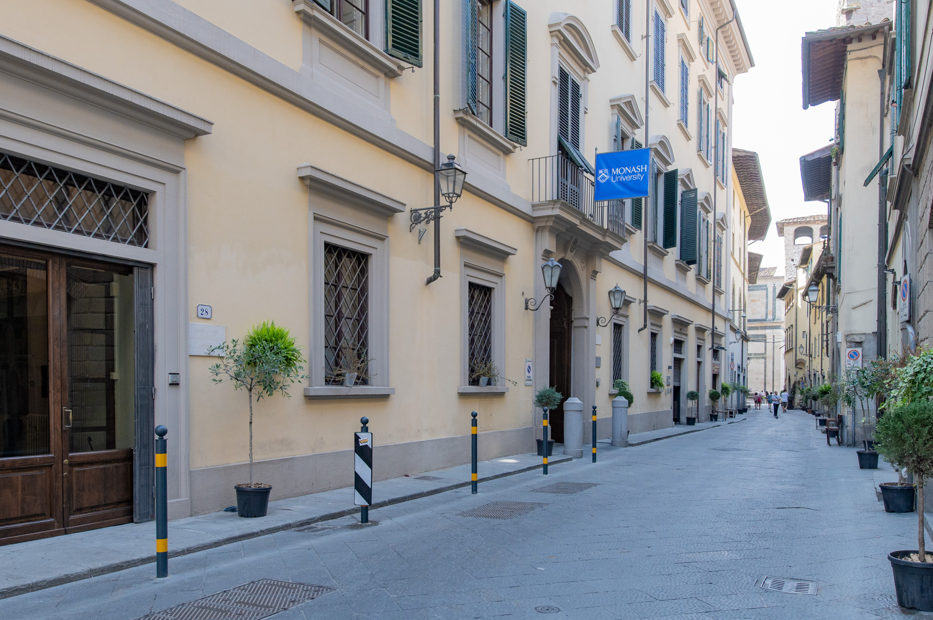 Monash University Prato Centre facade on Via Pugliesi